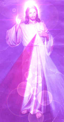 Jesus (oberster Lichtmeister) sendet sein Licht ber die Menschheit aus (medial von meiner gttlichen Mutter empfangen)